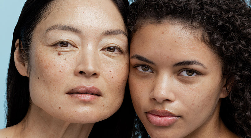 Close Up Image Of Two Models