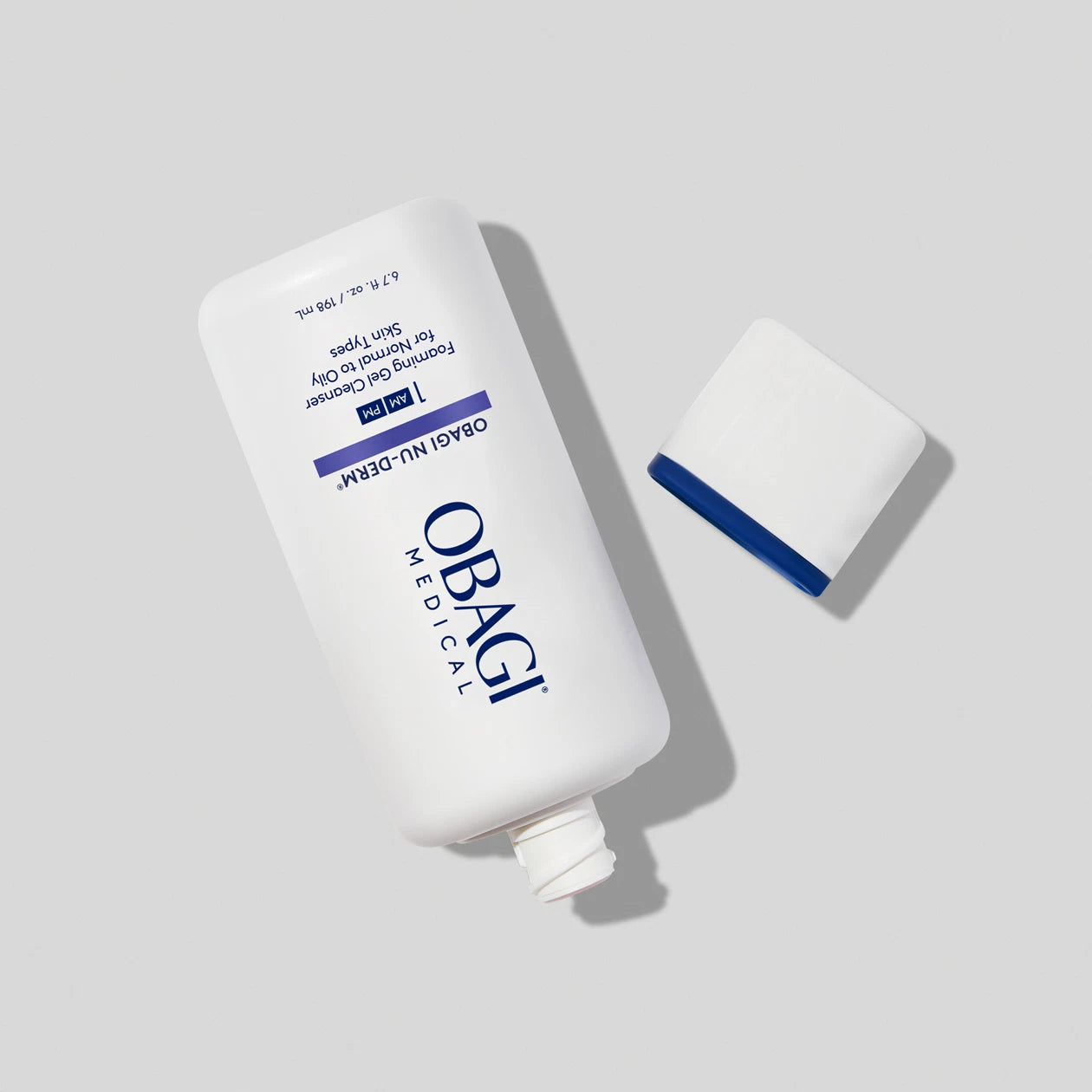 OBAGI NU-DERM FOAMING GEL OPEN CAP BOTTLE