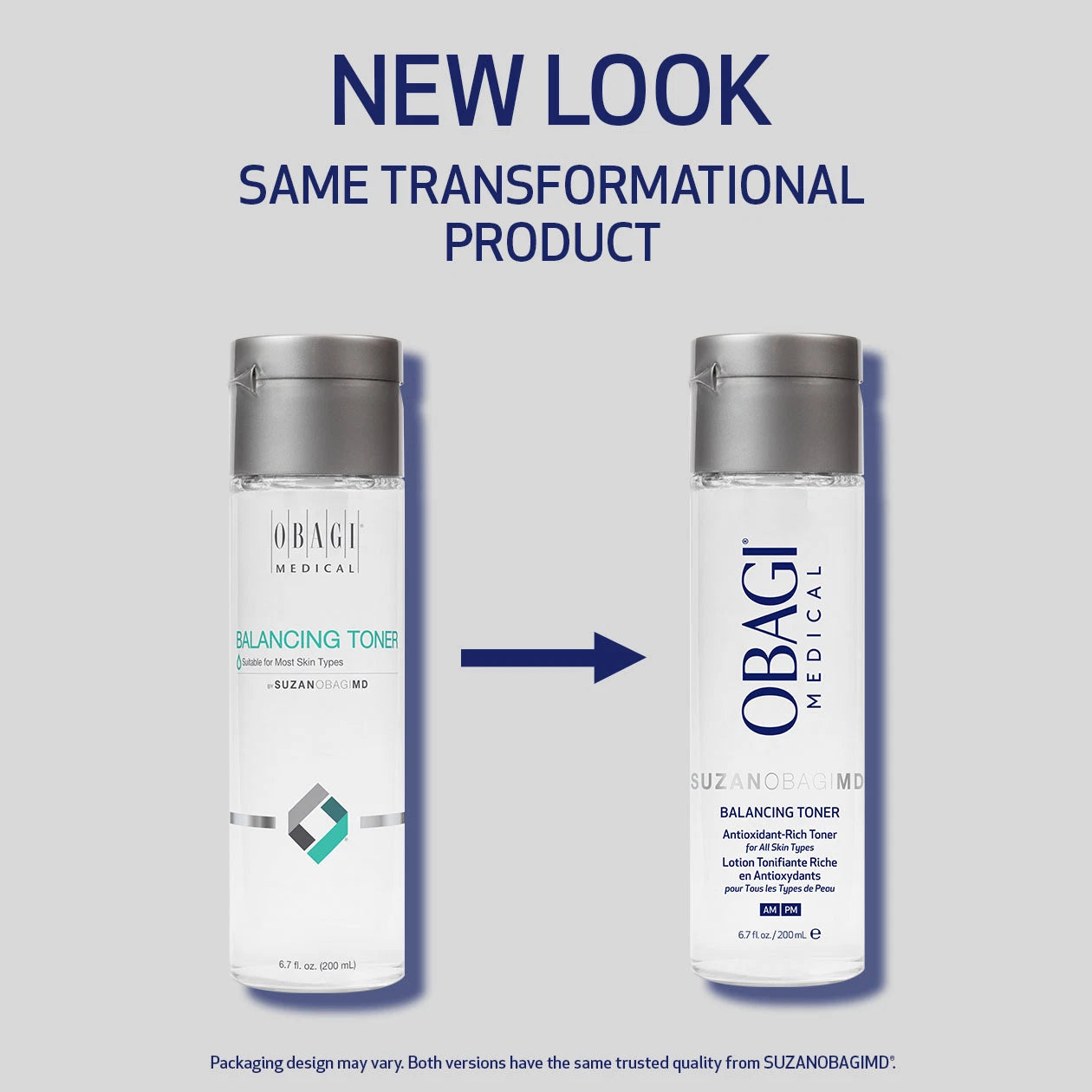 SUZANOBAGIMD Balancing Toner new look, same transformational product packaging transition image