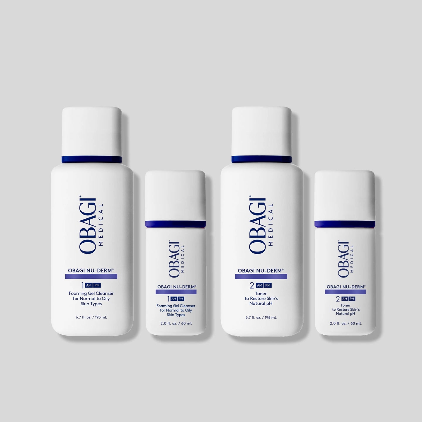 OBAGI DAILY DOUBLE CLEANSE & TONE SET